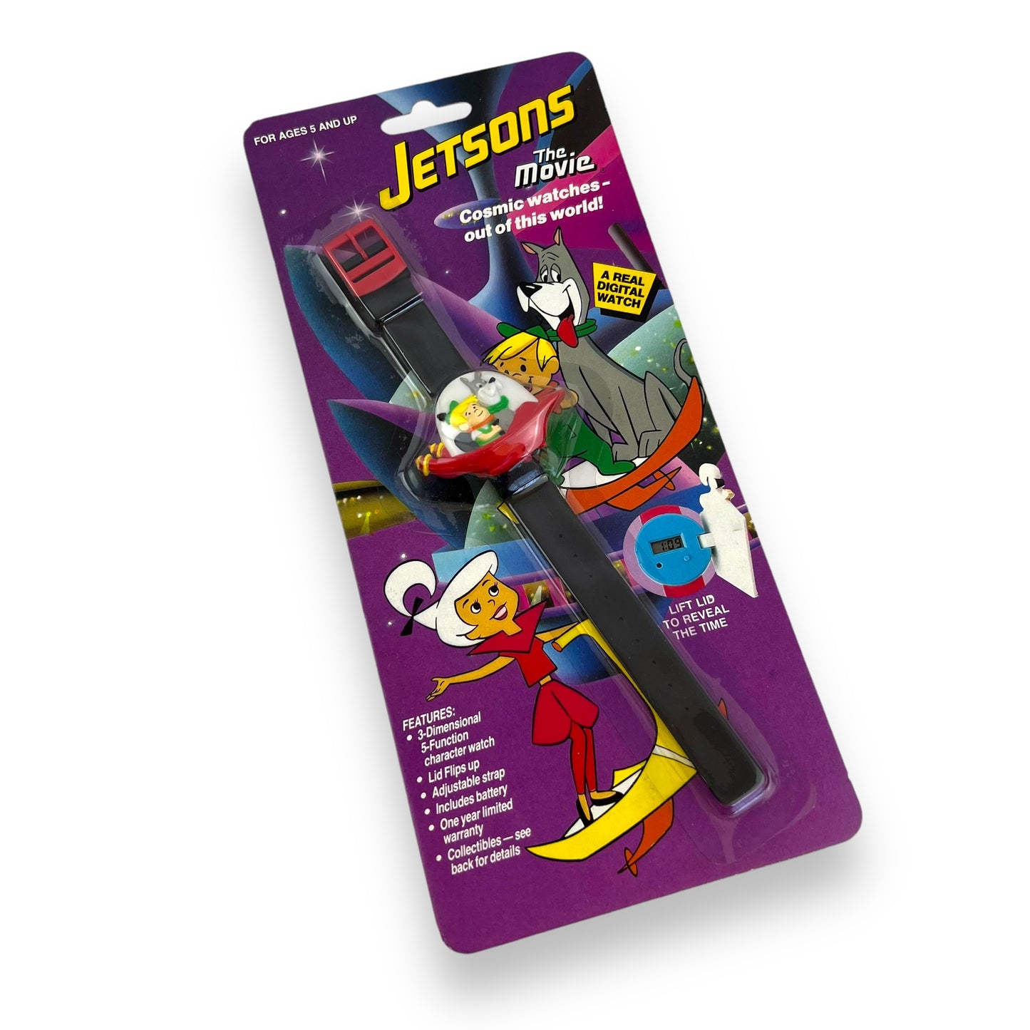 Vintage Jetsons Movie Digital Watch – Sealed New in Packaging (1990)