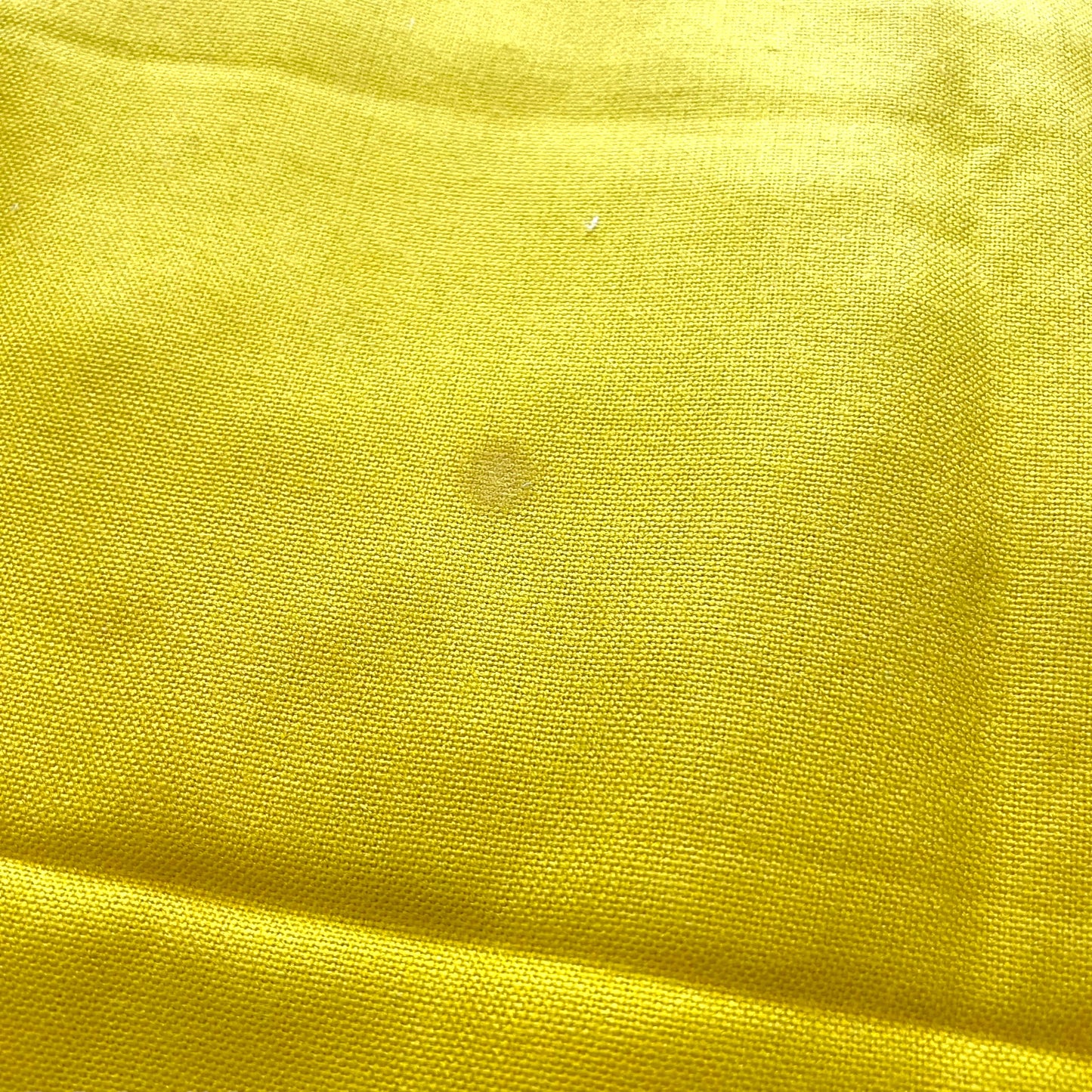 Retro Mustard Yellow With Orange striped pattern border tablecloth