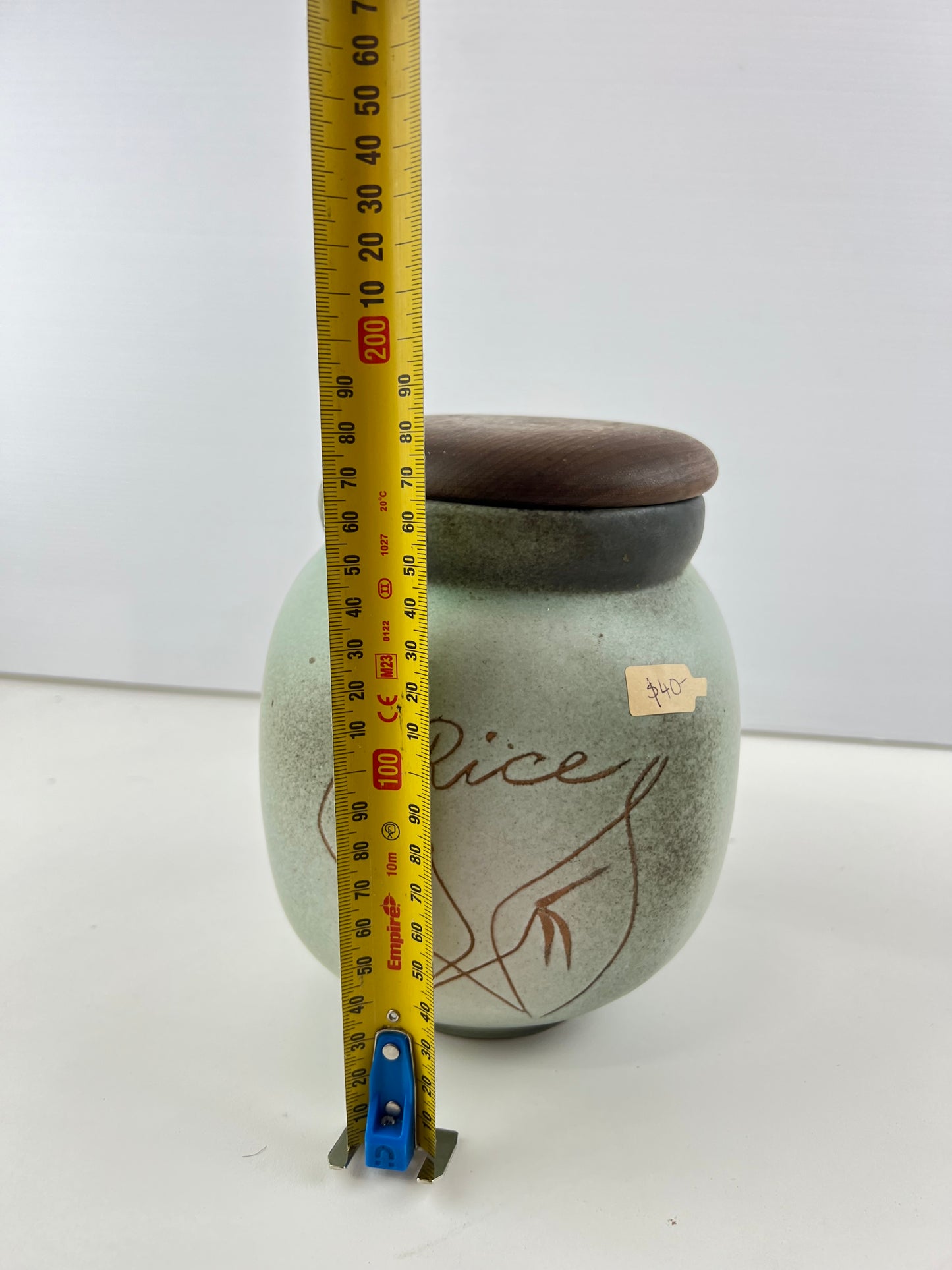 Ellis Pottery Rice Canister