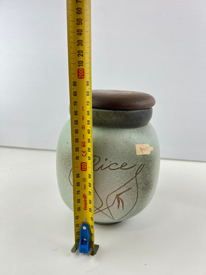 Ellis Pottery Rice Canister