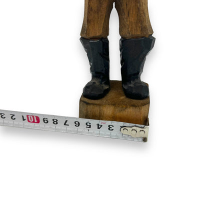 Vintage Carved Wooden Sea Captain Statue