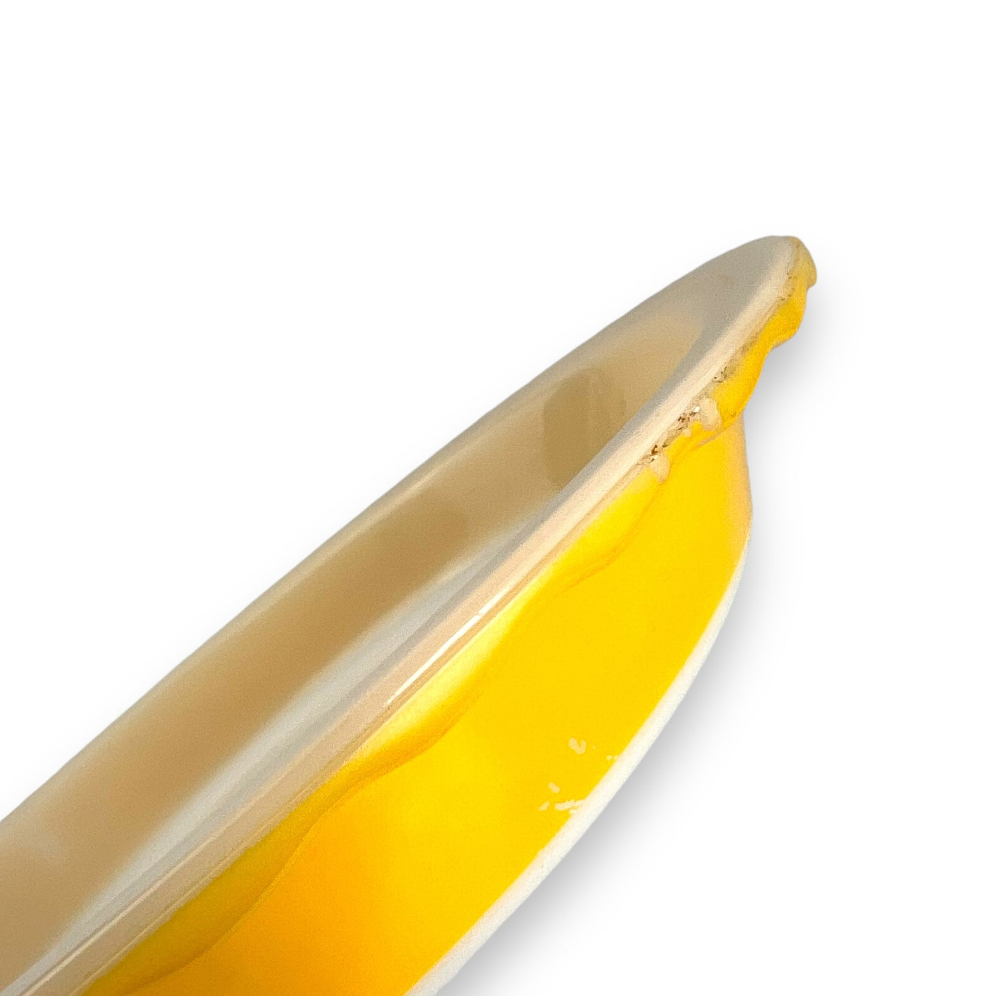 Yellow Crown Ovenware Pie Baking Dish