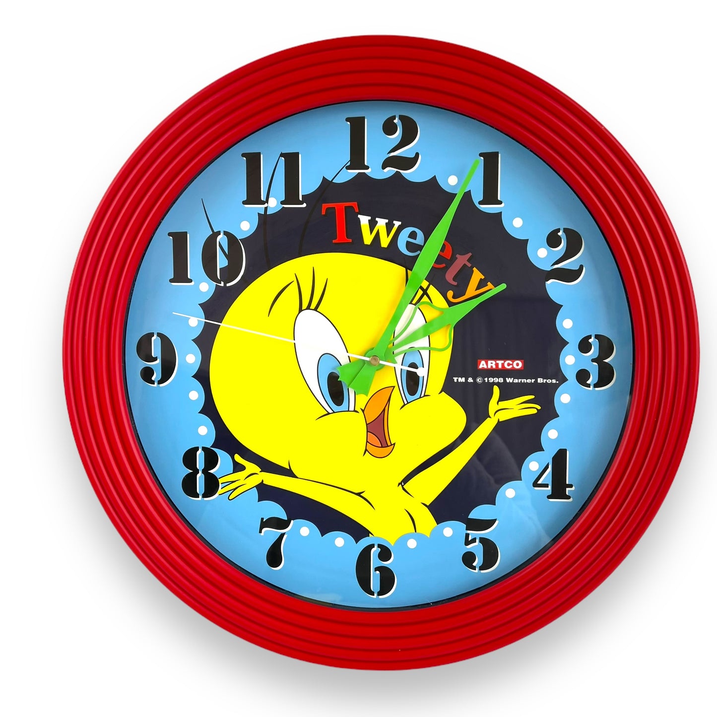 Tweety Bird 1998 Artco Clock