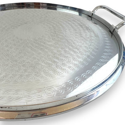 Ranleigh Round Stainless Steel Serving Tray – Made in Australia