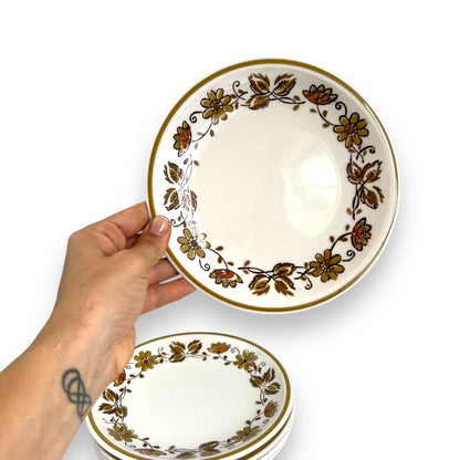 Mikasa Side Plates x6 "Eastwood D1874" Cera-Stone, Made in Japan