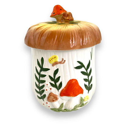 Merry Mushroom Canister 23.5cm tall