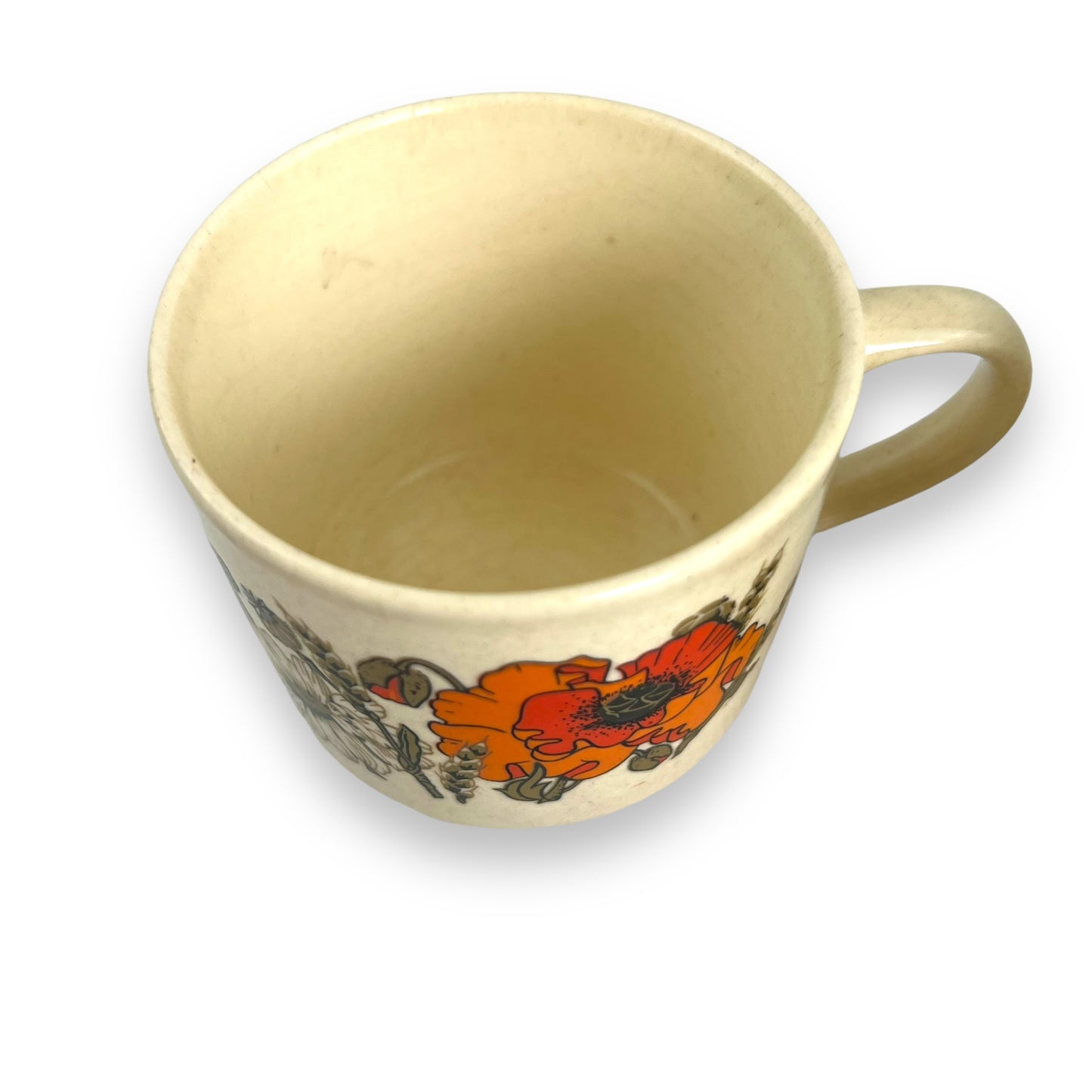 Johnson Australia Orange Flower Cup Set of 2