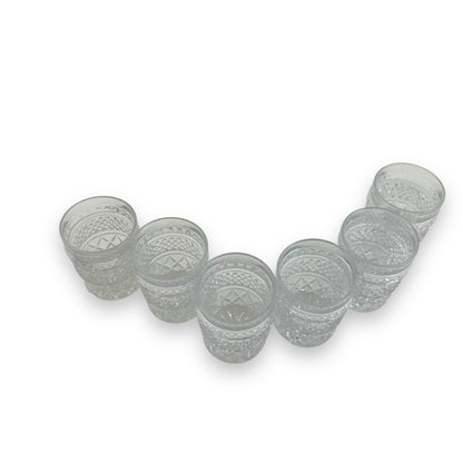 Crystal Whiskey Glass Set of 6