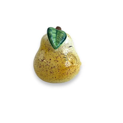 Pear face salt shaker