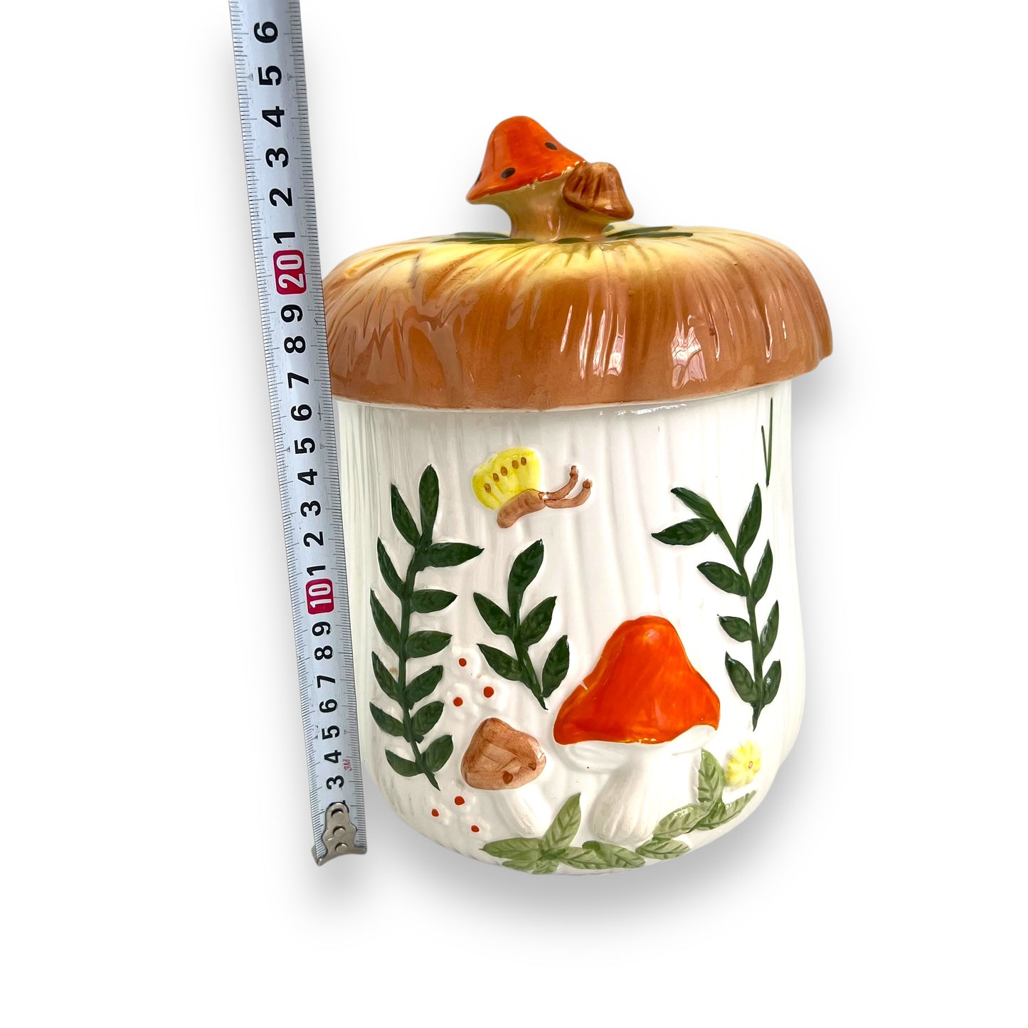 Merry Mushroom Canister 23.5cm tall