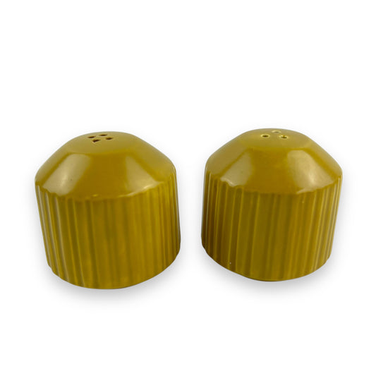 Mikasa Mustard Yellow Salt & Pepper Shaker Set