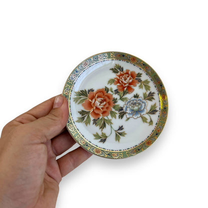 Flower trinket dish made in Japan