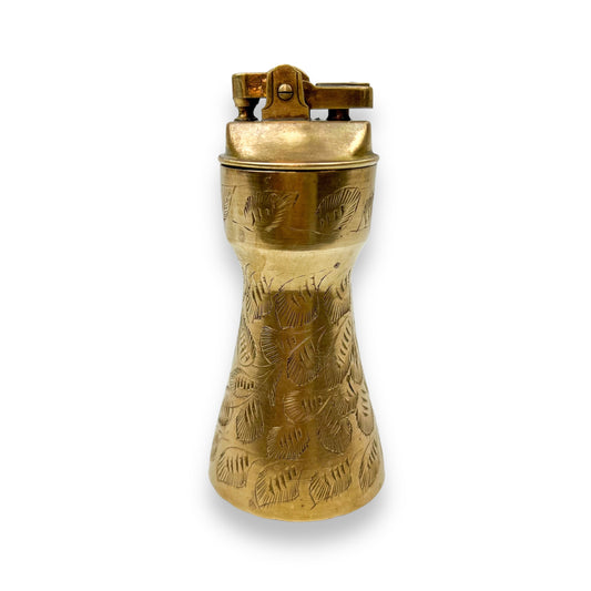 Vintage Brass Bell/ Lighter. Made in Japan. Table Top Cigarette Lighter. Old Fashioned Bell