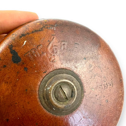 Vintage Leather Measuring Tape - Antique Craftsman’s Tool
