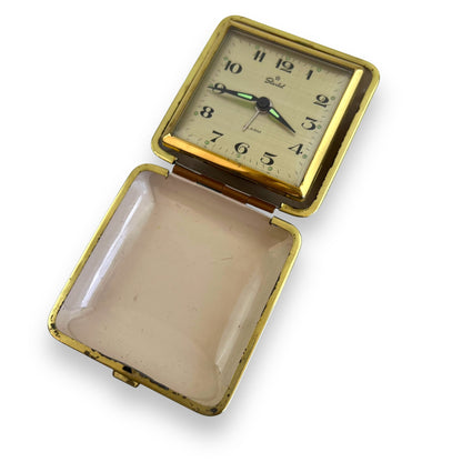Starlet travel windup alarm clock- made in Japan