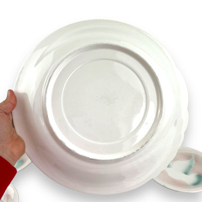 Dove Serving Plate & 6 Side Plates
