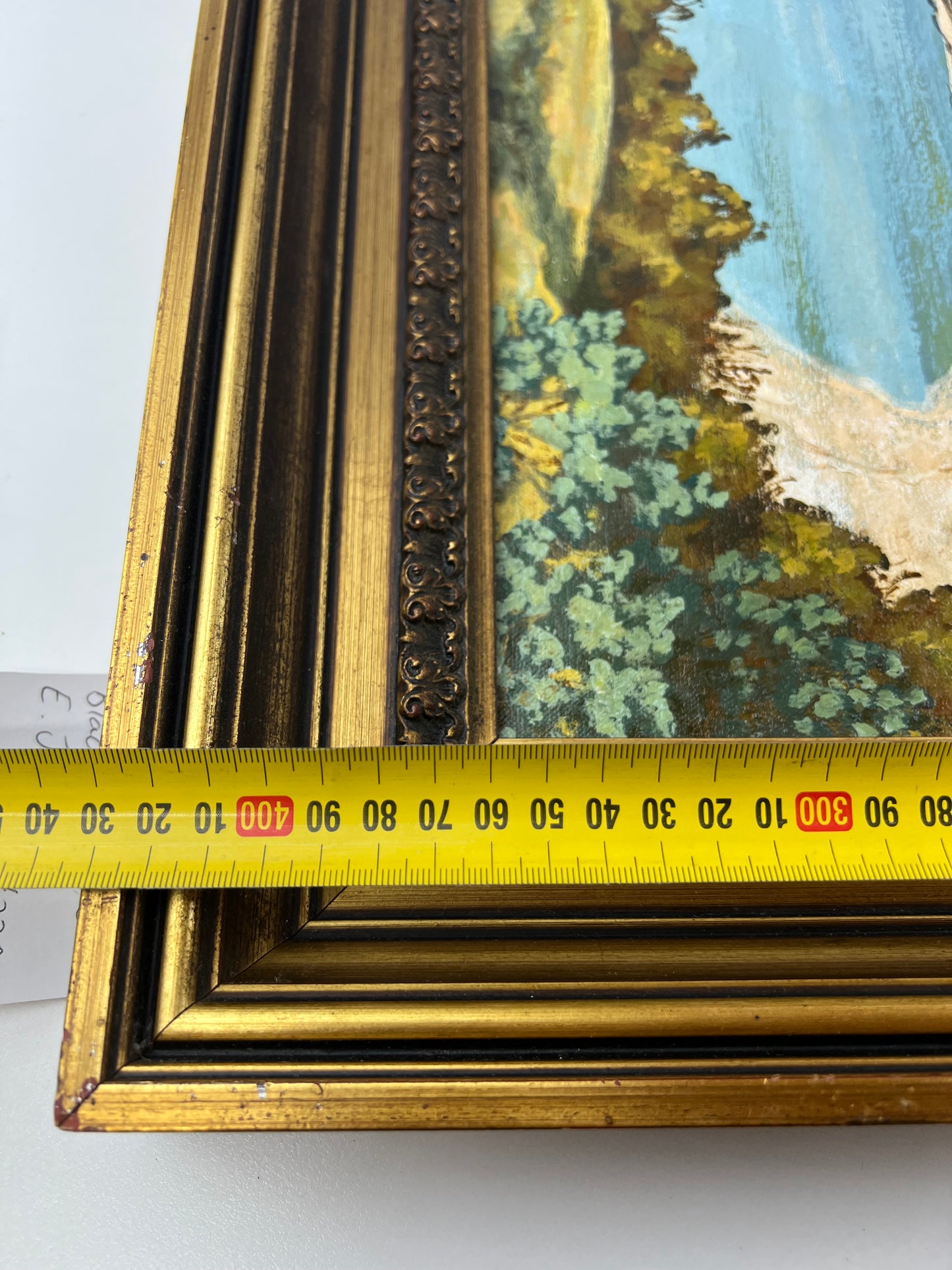 Half Moon Bay, Black Rock Original Coastal Painting- E. Jackson