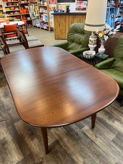 Parker Mid Century Teak Extendable Dining Table