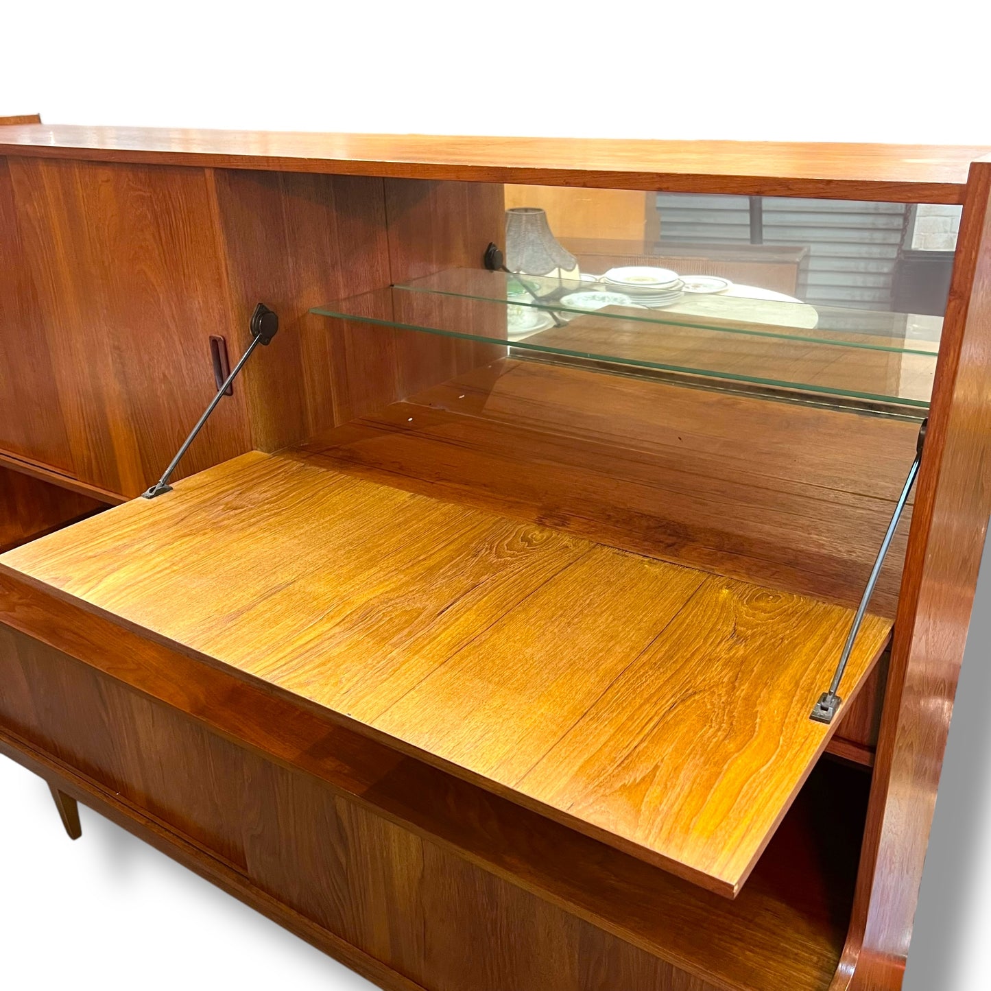 Mid-Century Teak Bar Cabinet & Storage Unit by Gainsborough Furniture - Please contact us for a delivery quote.