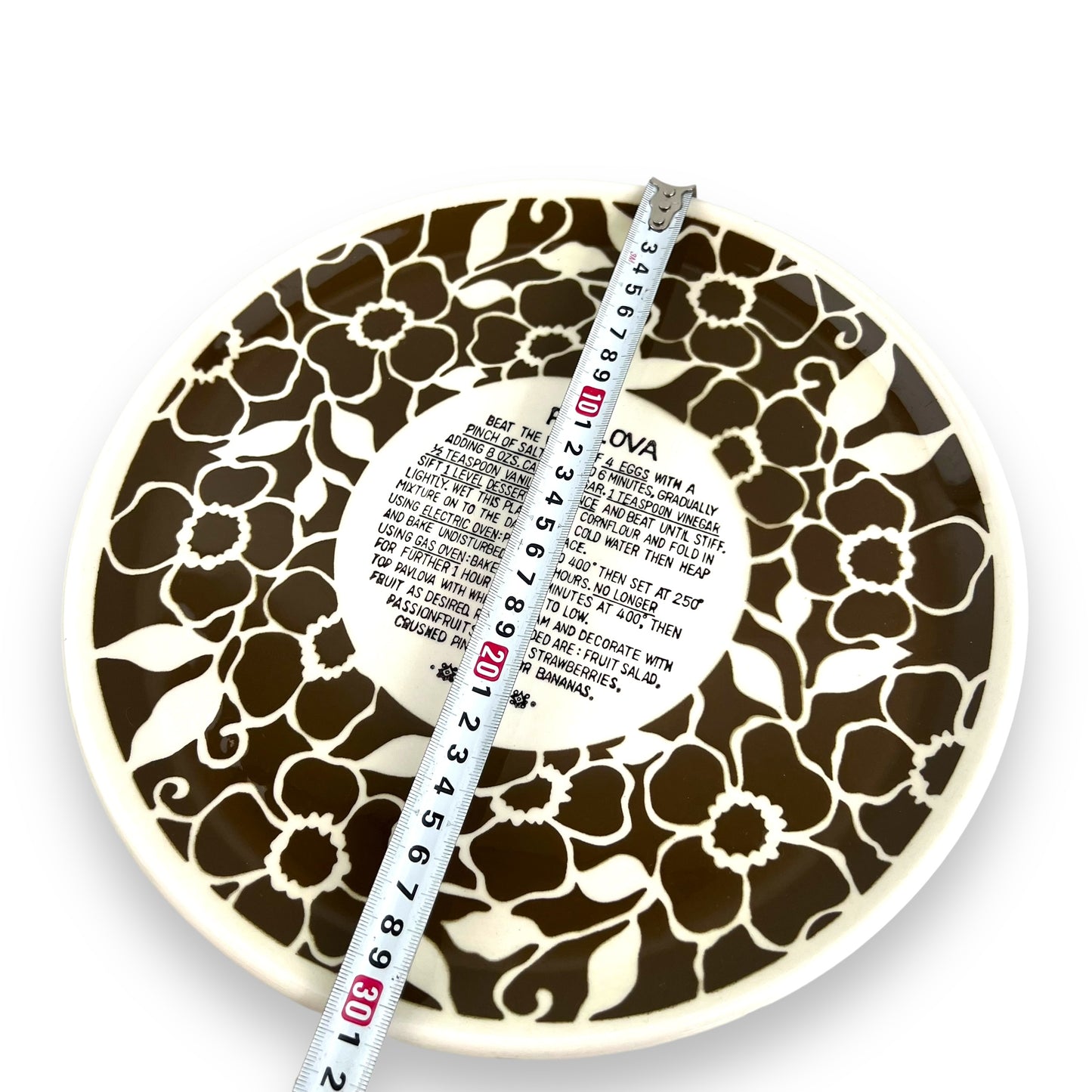 Recipe for Pavlova Plate - Made in Japan