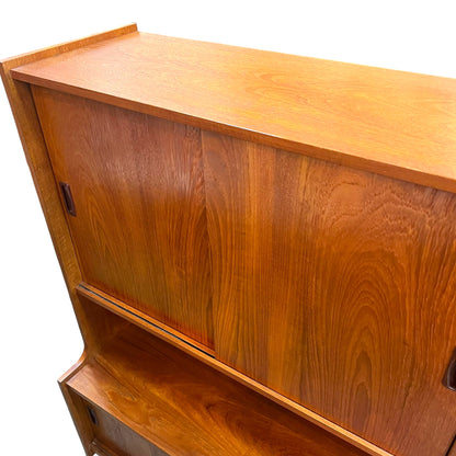 Mid-Century Teak Bar Cabinet & Storage Unit by Gainsborough Furniture - Please contact us for a delivery quote.