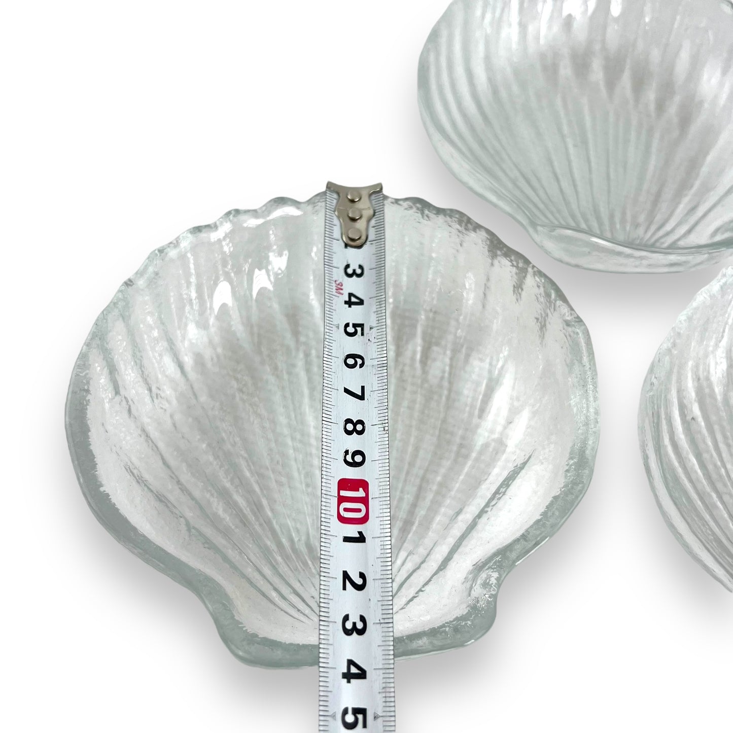 Glass Shell Shape Dish