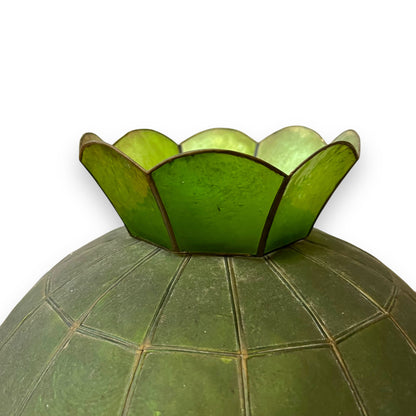 Green Capiz Shell Pendant Light Shade