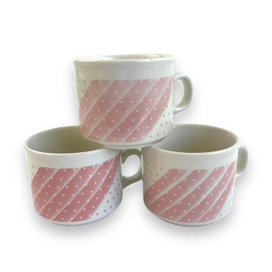 Pink Dot Churchill England Cup Set of 3