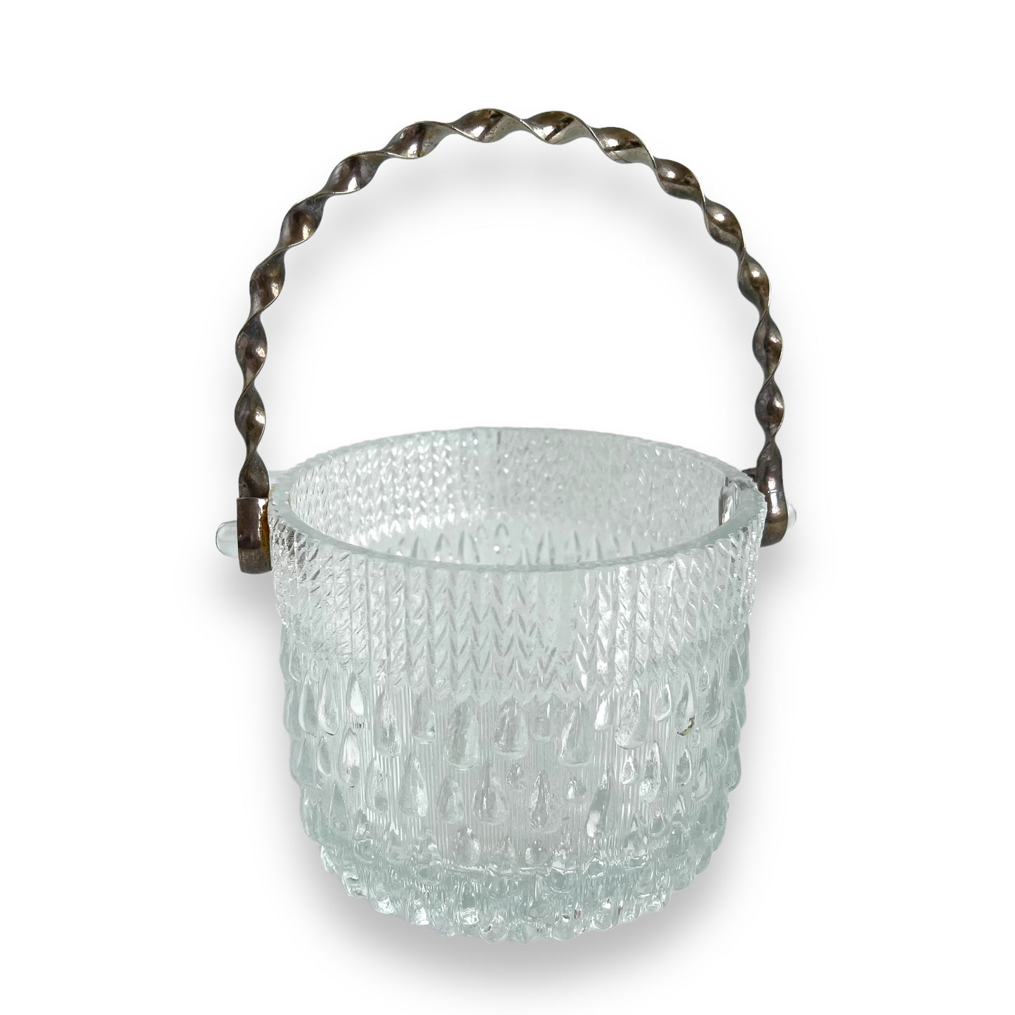 Teleflora Ice Bucket with twist chrome handle