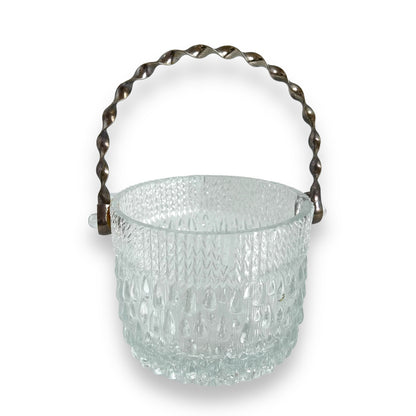Teleflora Ice Bucket with twist chrome handle