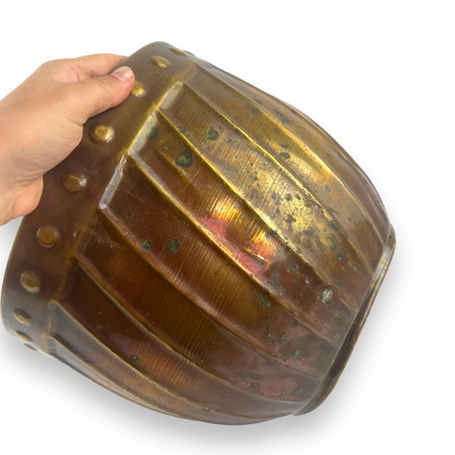 Large Brass Pot