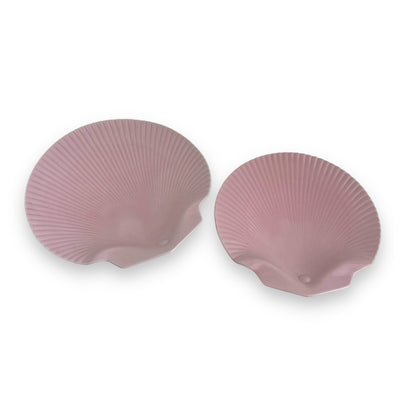 Pink Shell Plate Set of 2