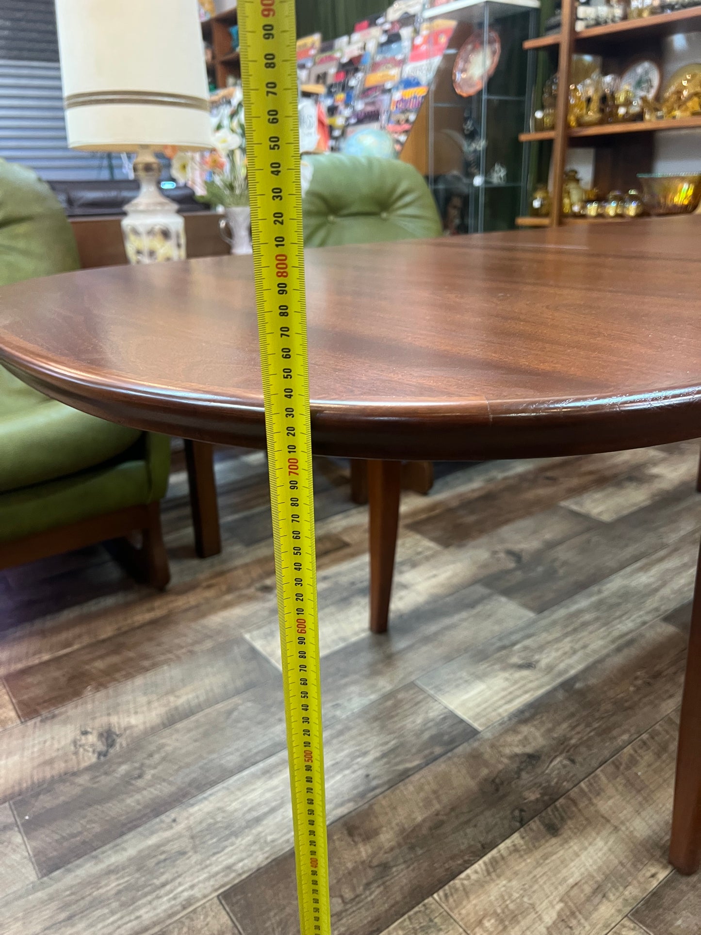 Parker Mid Century Teak Extendable Dining Table