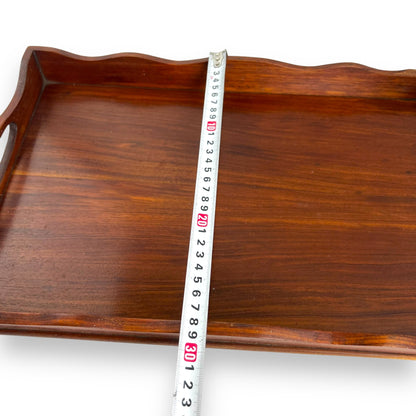Wooden Wavy edge serving Tray