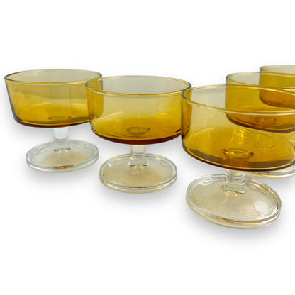 Luminarc Amber Glass set of 5
