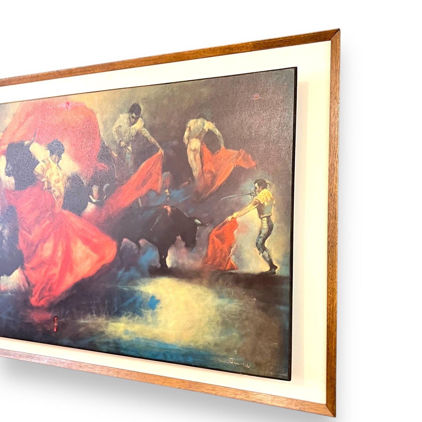 Bullfighting Print by Julian Ritter– Mid-Century Matador Art