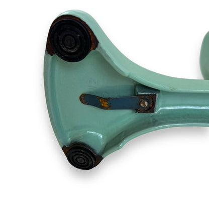 Harper Cast Iron Green Enamel Food Grinder Mincer, Meat mince grinder cast iron chopper