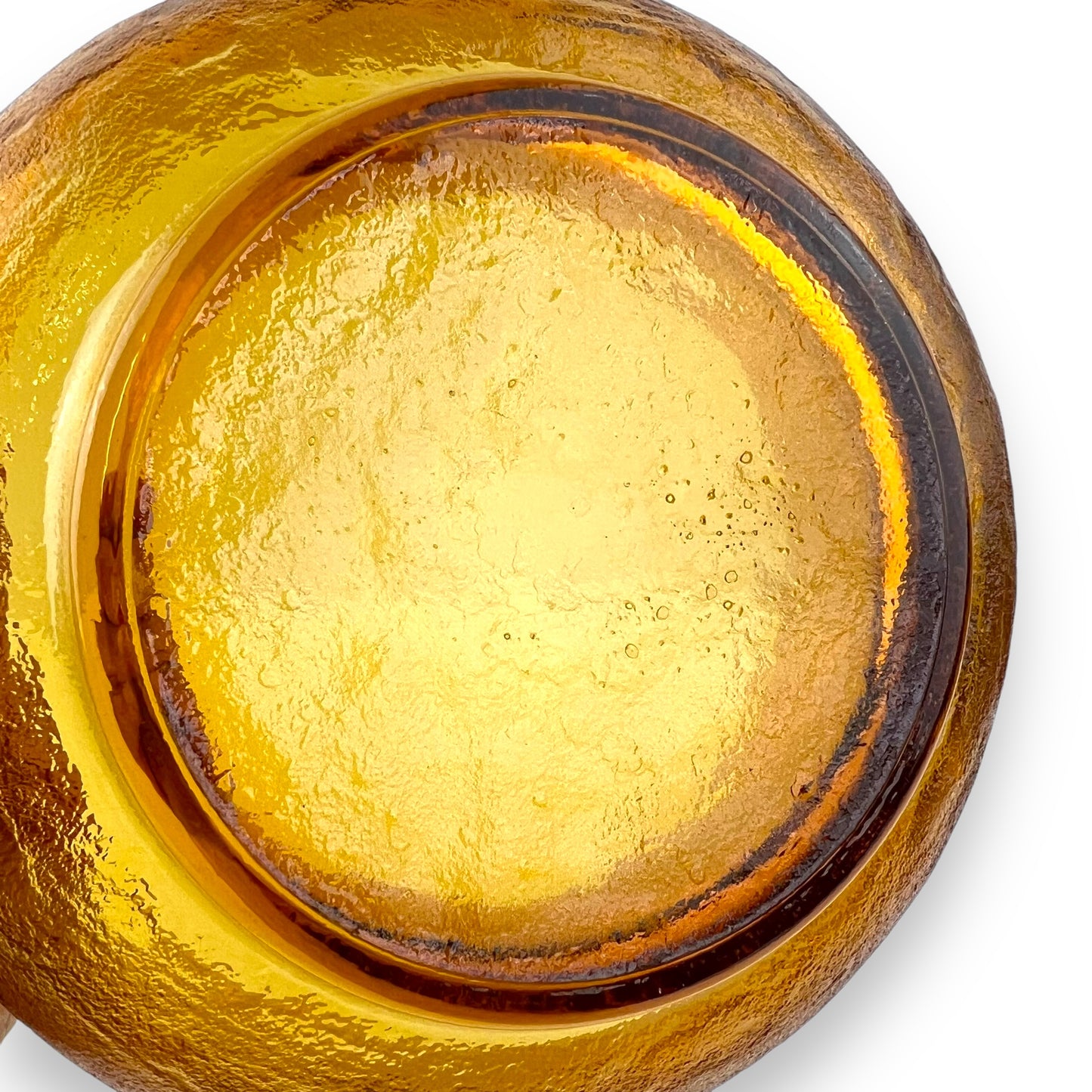 Arcoroc Sierra Large Amber Glass Bowl