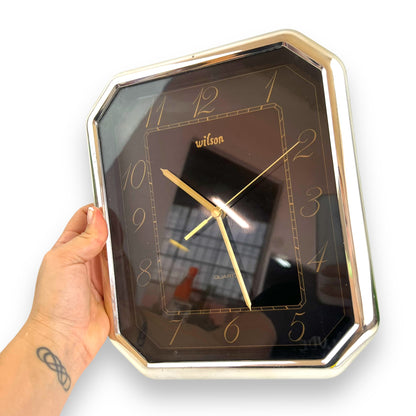 Wilson Quartz Octagonal Analog Wall Clock