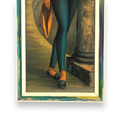 MAIO Harlequin Big Eye Art Framed Print.