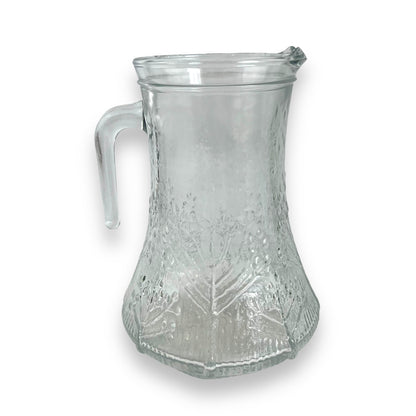 Lasisepat Mantsala Finland Cow Parsley Glass Pitcher/Jug Pertii Kallioinen