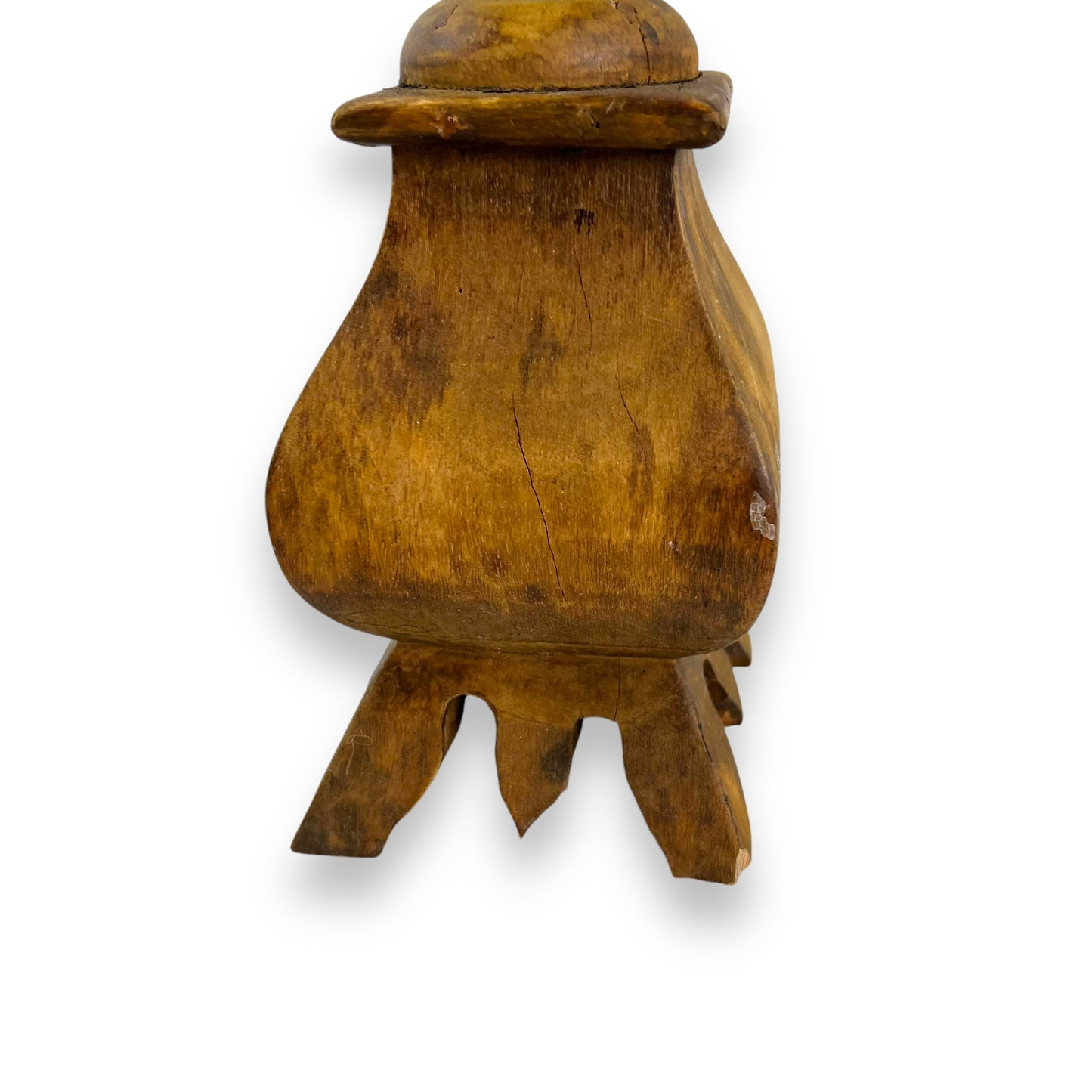 Wooden Candlestick Holder