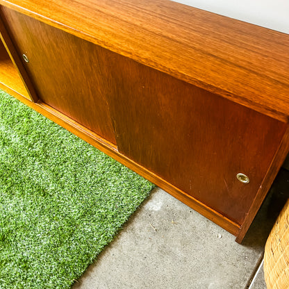 Mid-Century Modern Teak Wall Unit / Bookshelf