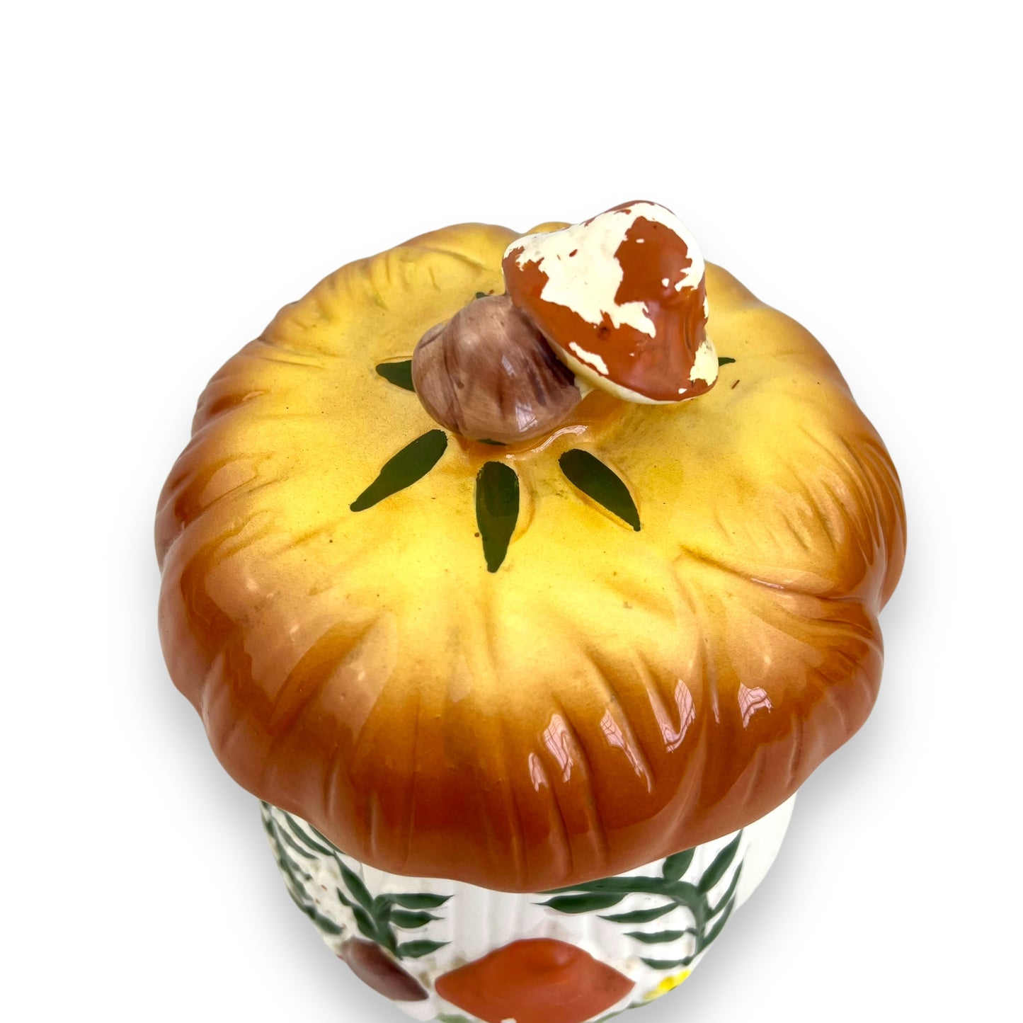Merry Mushroom Canister 22cm tall