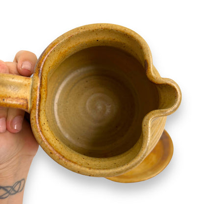 Yarra Glen Pottery Gravy Jug & matching plate
