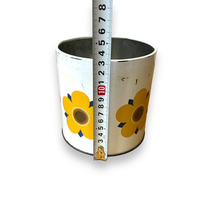 Willow Australia Yellow Flower Tin - No Lid