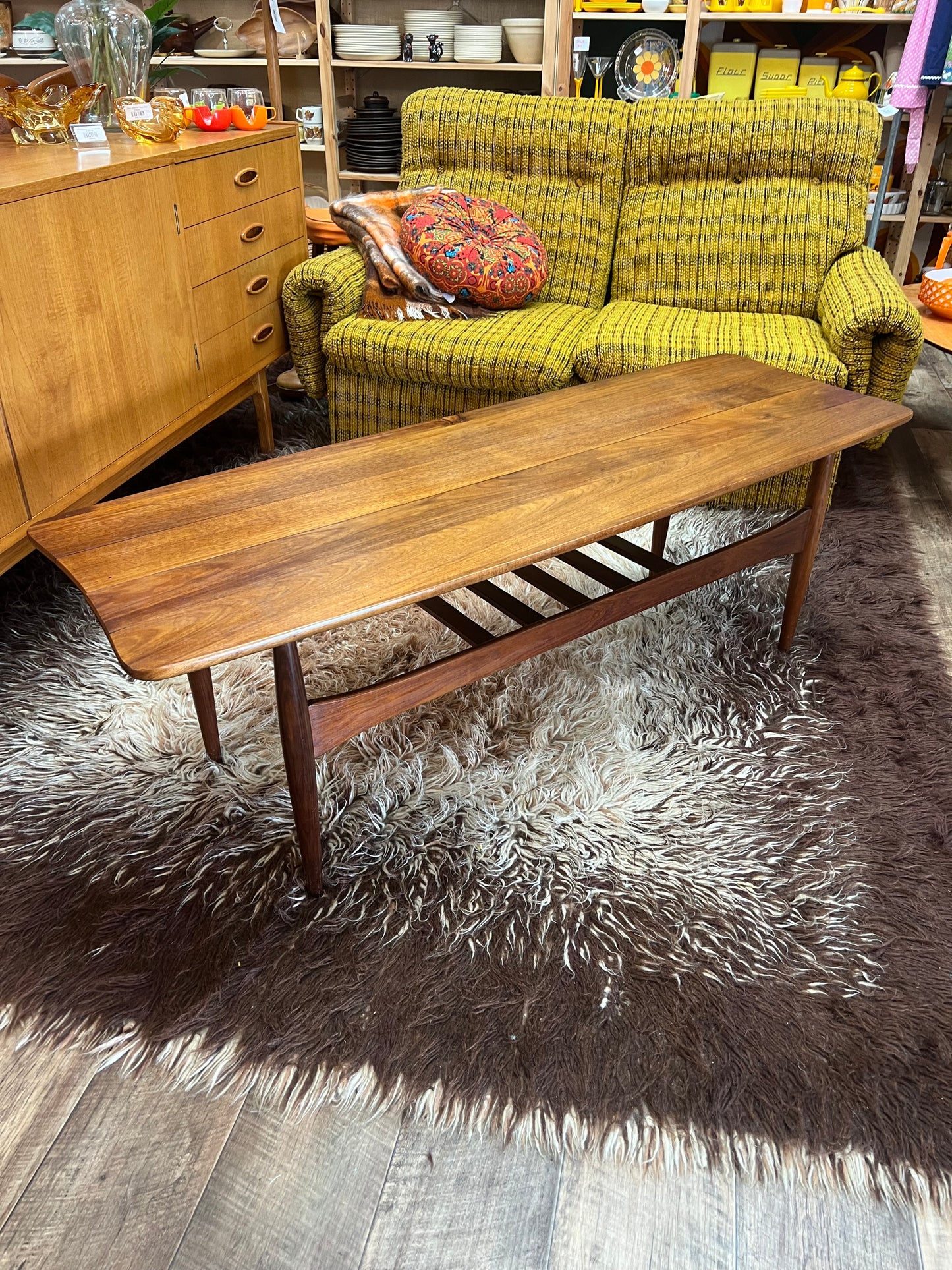 Danish Deluxe “Stingray” Coffee Table – Mid Century Australian