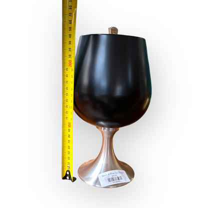 Black & Silver Ice Bucket