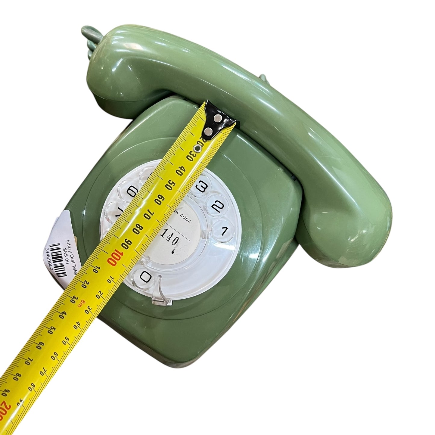 Green Rotary Dial Telephone