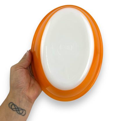 Crown Pyrex Orange dish